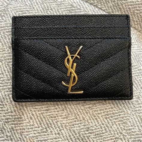 net a porter ysl card holder|saint laurent card holder.